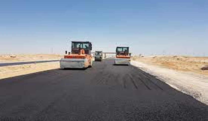 Les travaux sur l'autoroute inaugurée par le président ne sont pas achevés